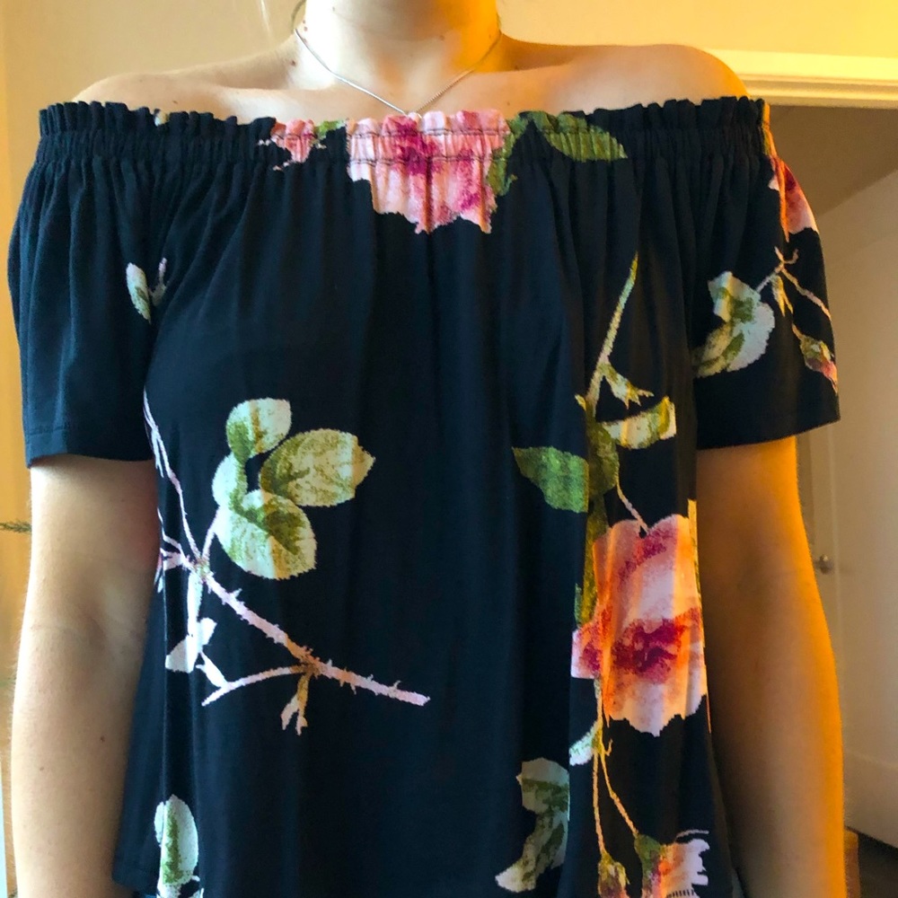 Never worn! Aritzia off the shoulder top